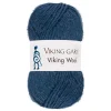 Viking Garn Wool 50g blå 526 | Ullgarn