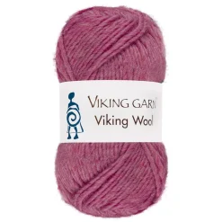 Viking Garn Wool 50g rosa 561 | Ullgarn