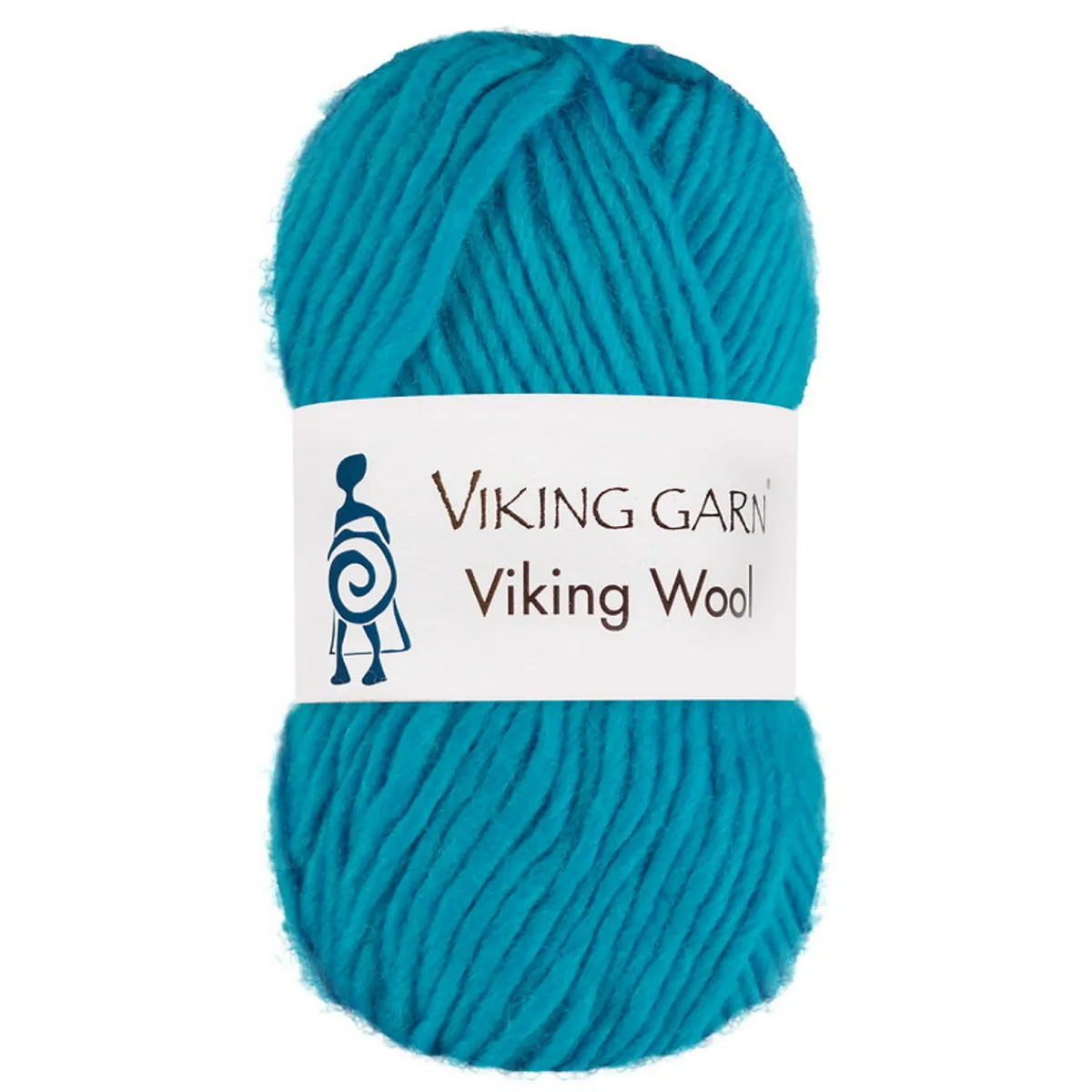 Viking Garn Wool 50g turkos 528 | Ullgarn