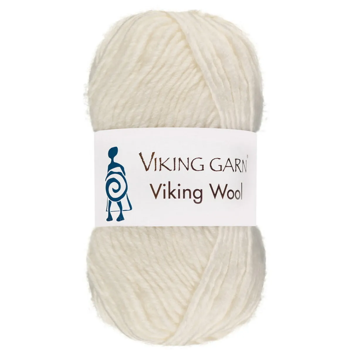 Viking Garn Wool 50g vit 500