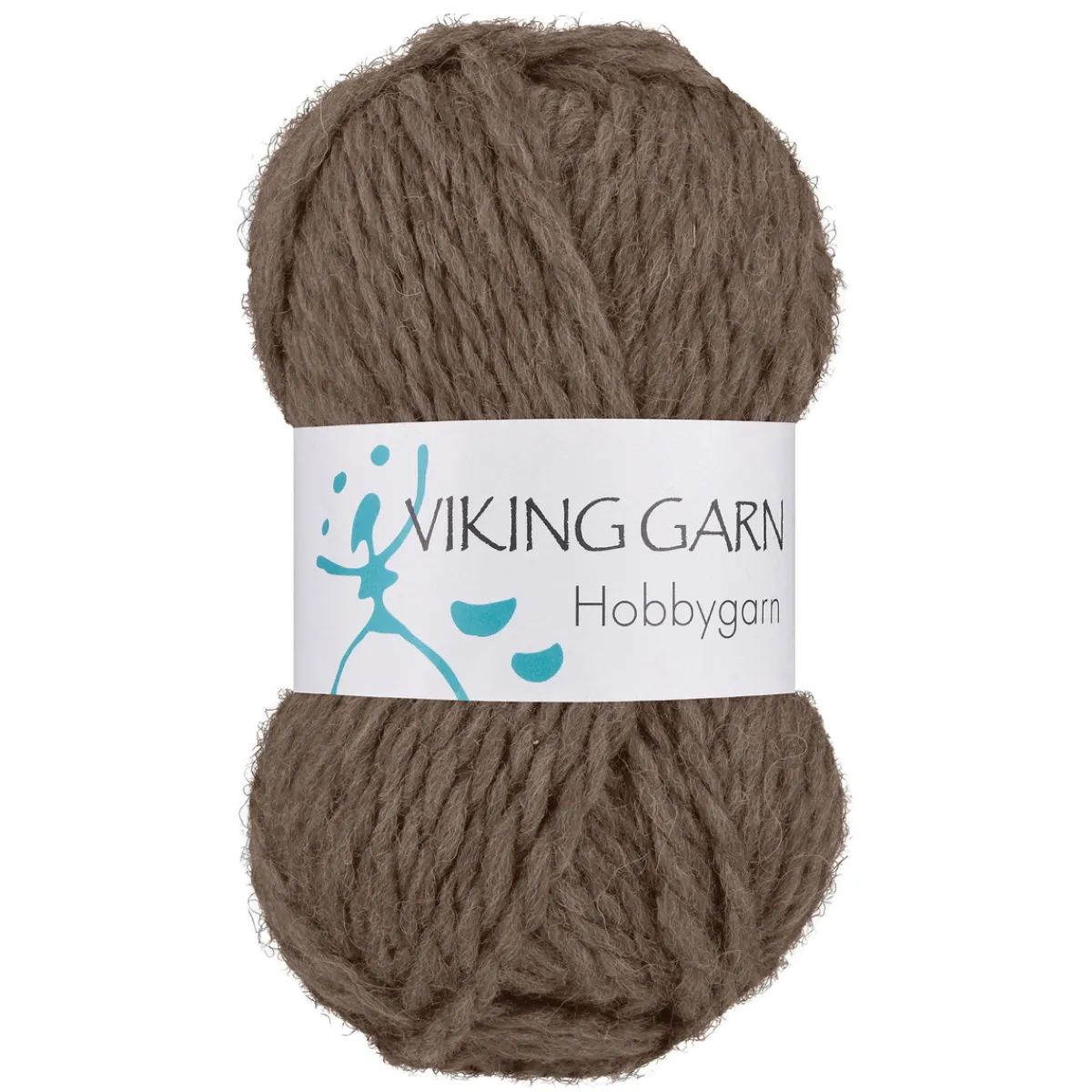 Viking Garn Viking Hobbygarn 50g brun 908 | Ullgarn