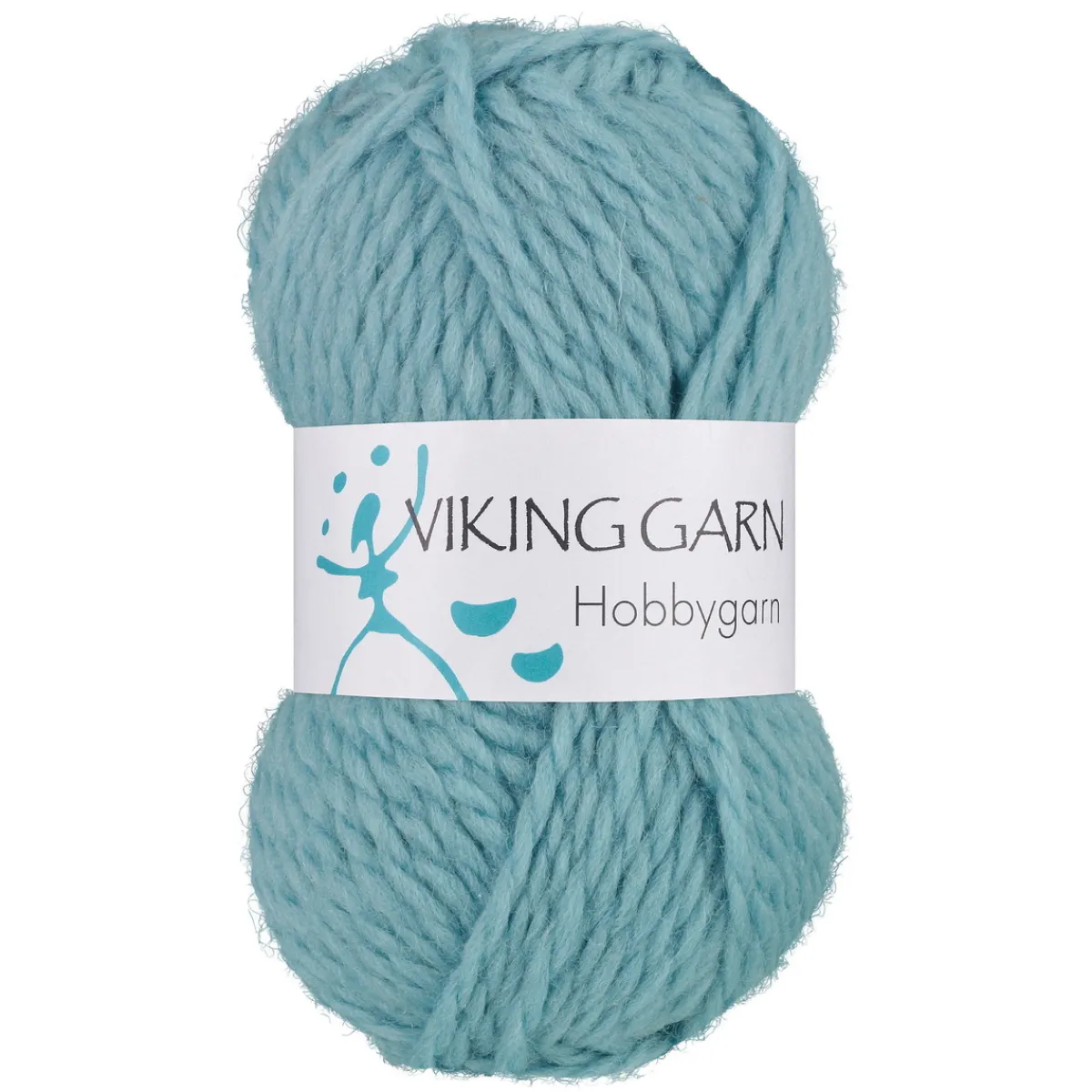 Viking Garn Viking Hobbygarn 50g ljus petrol 929 | Ullgarn