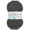 Viking Garn Viking Hobbygarn 50g mörkgrå 915 | Ullgarn