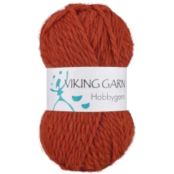 Viking Garn Viking Hobbygarn 50g rost 953 | Ullgarn