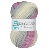 Viking Garn Viking Naturgarn 50g rosa/grå 677