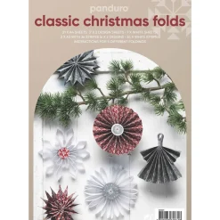 Panduro Design Vik klassiskt vackra julstjärnor i vitt, rött och grått