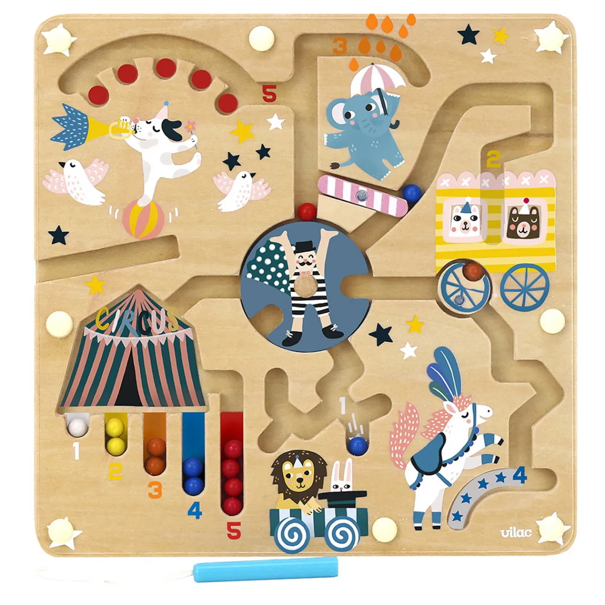 Barn Vilac - Aktivitetsspel Cirkus