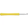 Pony yarn accessories Virknål Easy Grip, längd 14 cm Ø5,5 mm – aluminium | Virknålar