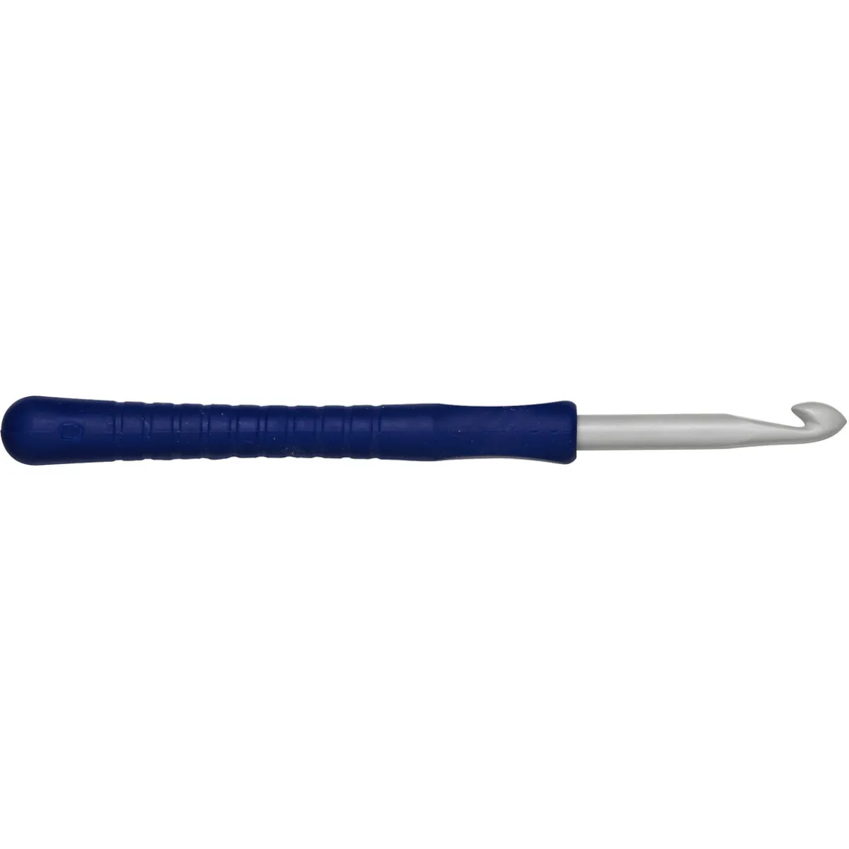 Pony yarn accessories Virknål Easy Grip, längd 14 cm Ø6,0 mm – aluminium