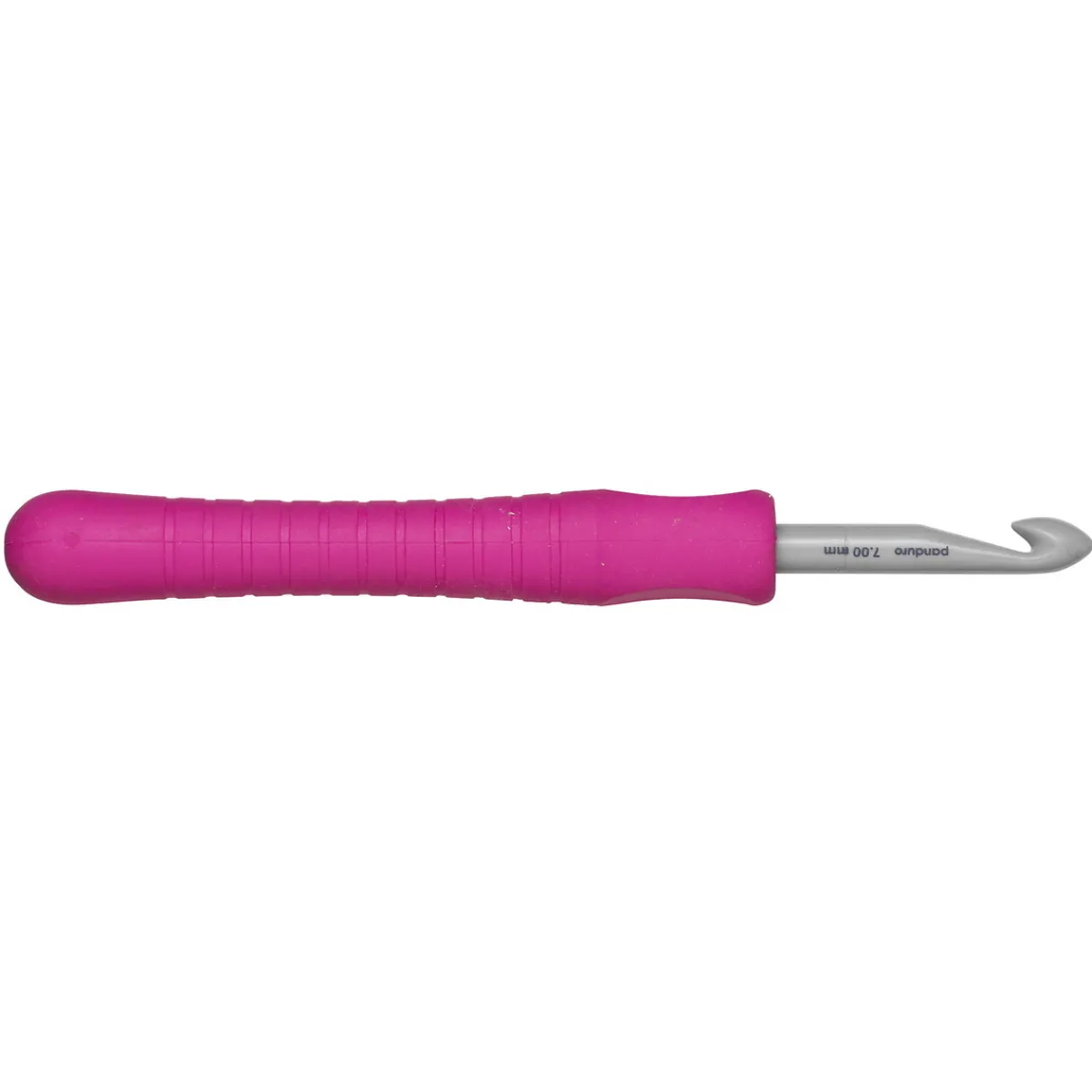 Pony yarn accessories Virknål Easy Grip, längd 15 cm Ø7,0 mm – plast | Virknålar
