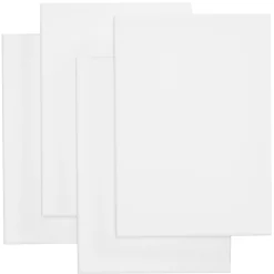 Panduro Hobby 4 vita Stretched Canvas / målardukar i A4-storlek, 210×297 mm
