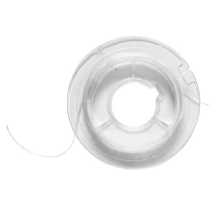 Panduro Jewellery Vit platt / flat elastisk smyckestråd Ø0,3 mm, 10 meter