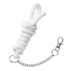 Panduro Hobby Vitt grimskaft till käpphäst & hobby horse – längd 1 m. inklusive kedja och hake | Barn Käpphästtillbehör