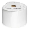 Panduro Hobby Vitt satinband – 40 mm brett och 8 meter långt | Satinband