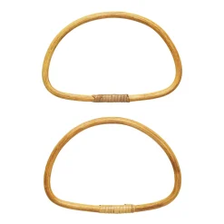 Panduro Hobby Väskhandtag av bambu 2 st. 19×12,5 cm