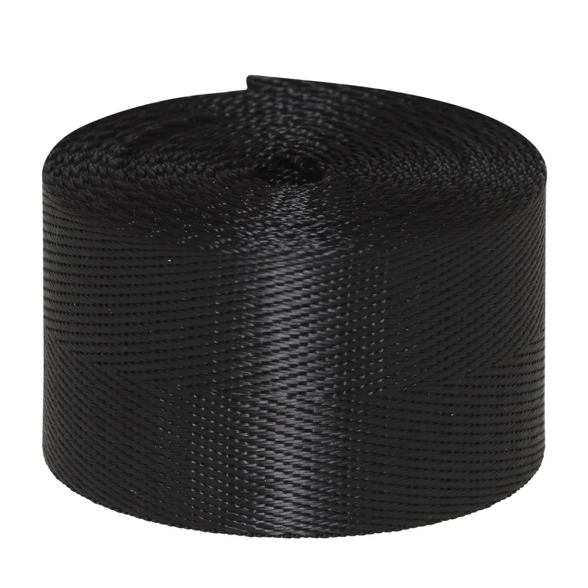Panduro Hobby Väskrem av slitstark polyester, svart, 250 cm, bredd 4 cm | Väsktillbehör