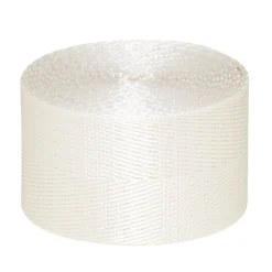 Panduro Hobby Väskrem av slitstark polyester, vit, 250 cm, bredd 4 cm | Väsktillbehör