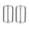 Panduro Hobby Väskspänne justerbart 2-pack – 47×23 mm, silverfärgade. Max rembredd 45 mm