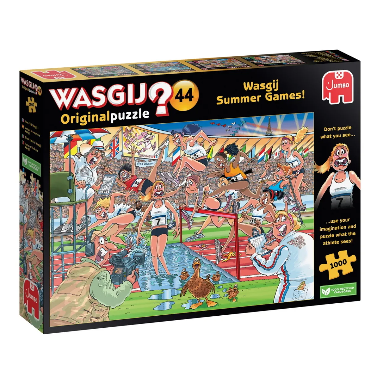 Wasgij pussel #44 Summer Games! 1000 bitar, 68×49 cm | Barn Pussel