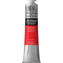Winsor & Newton Artisan vattenlöslig oljefärg 200 ml Permanent Rose 502 | Oljefärger