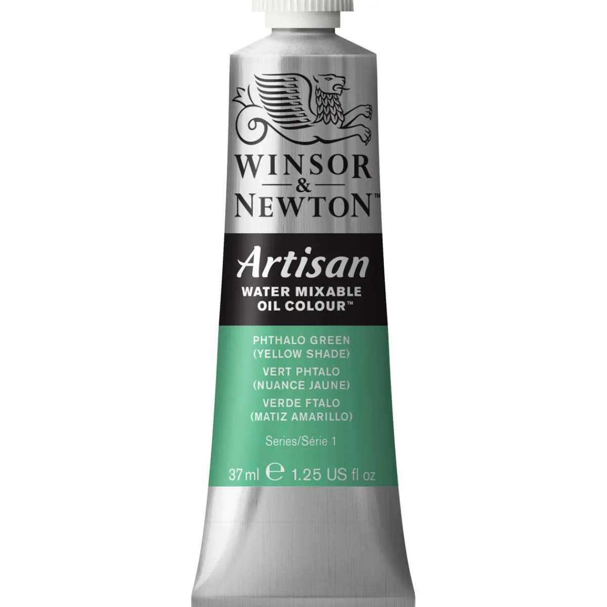 Winsor & Newton Artisan vattenlöslig oljefärg 37 ml Phthalo Green (yellow shade) 521