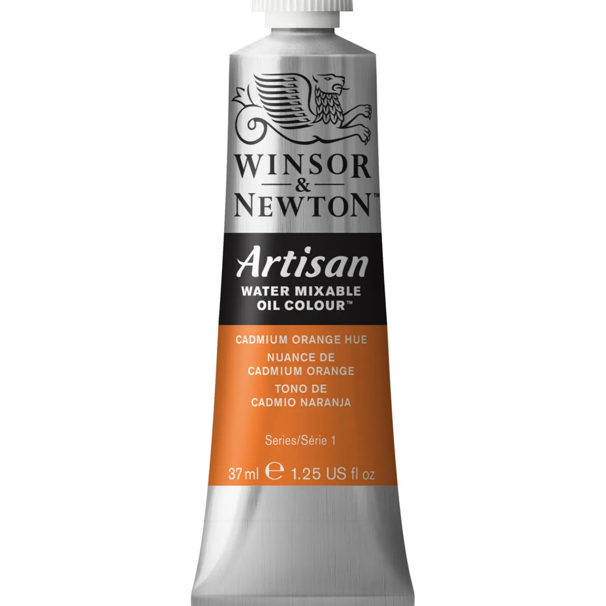 Winsor & Newton Artisan vattenlöslig oljefärg 37 ml Cadmium Orange Hue 090 | Oljefärger