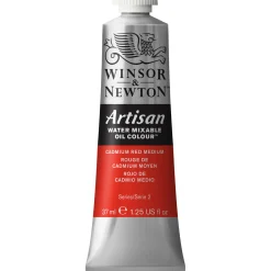 Winsor & Newton Artisan vattenlöslig oljefärg 37 ml Cadmium Red Medium 099 | Oljefärger