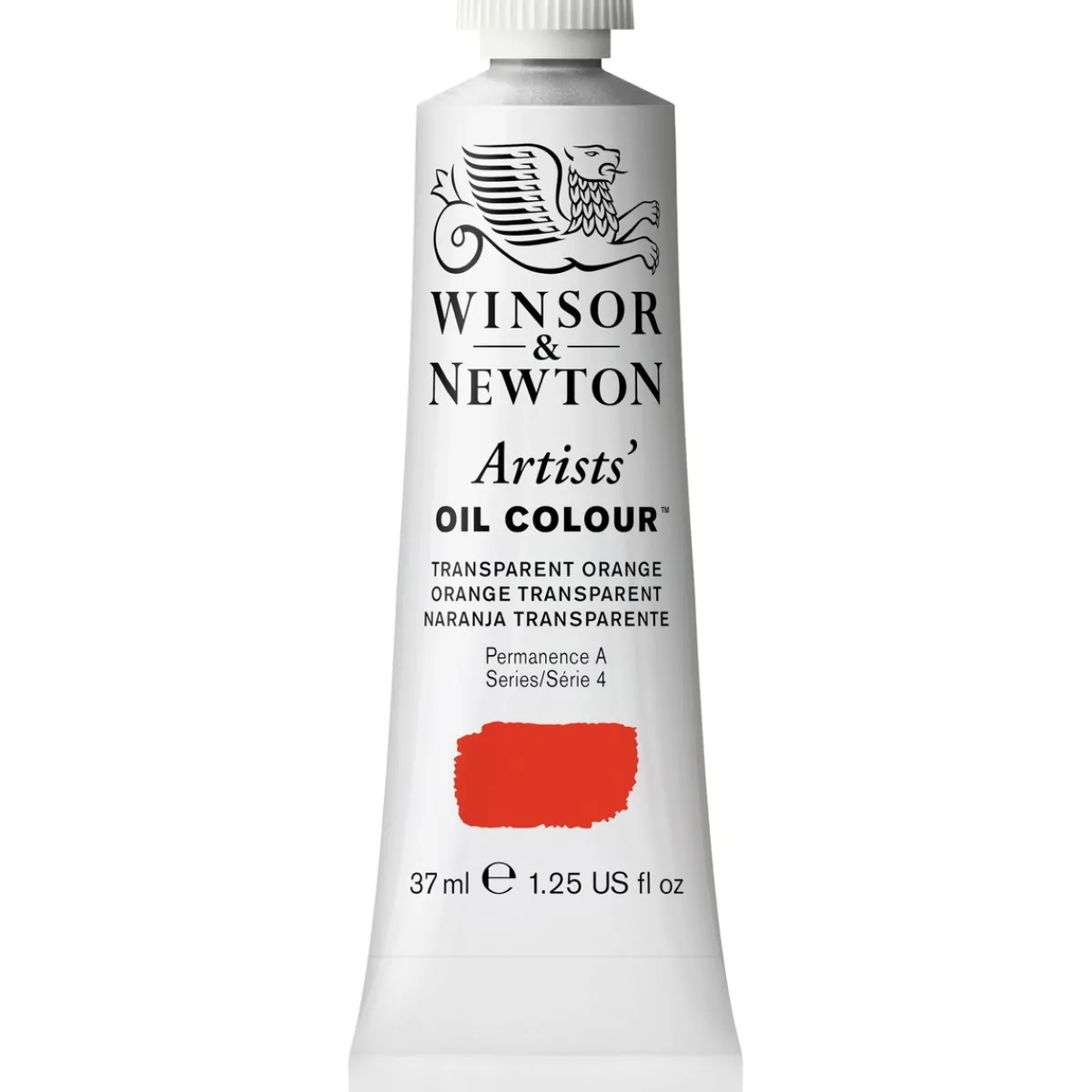 Winsor & Newton Artists' oljefärg 37 ml Transparent Orange 650 | Oljefärger