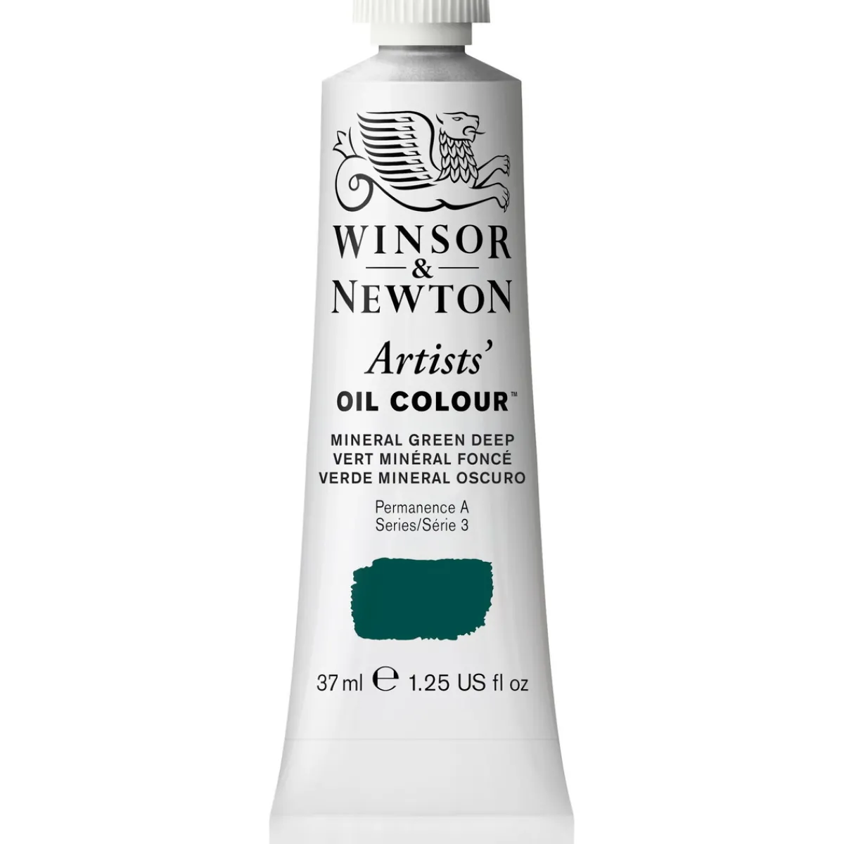 Winsor & Newton Artists' oljefärg 37 ml Mineral Green Deep 412 | Oljefärger