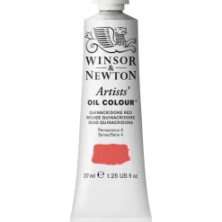 Winsor & Newton Artists' oljefärg 37 ml Quinacridone Red 548 | Oljefärger