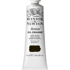 Winsor & Newton Artists' oljefärg 37 ml Ivory Black 331