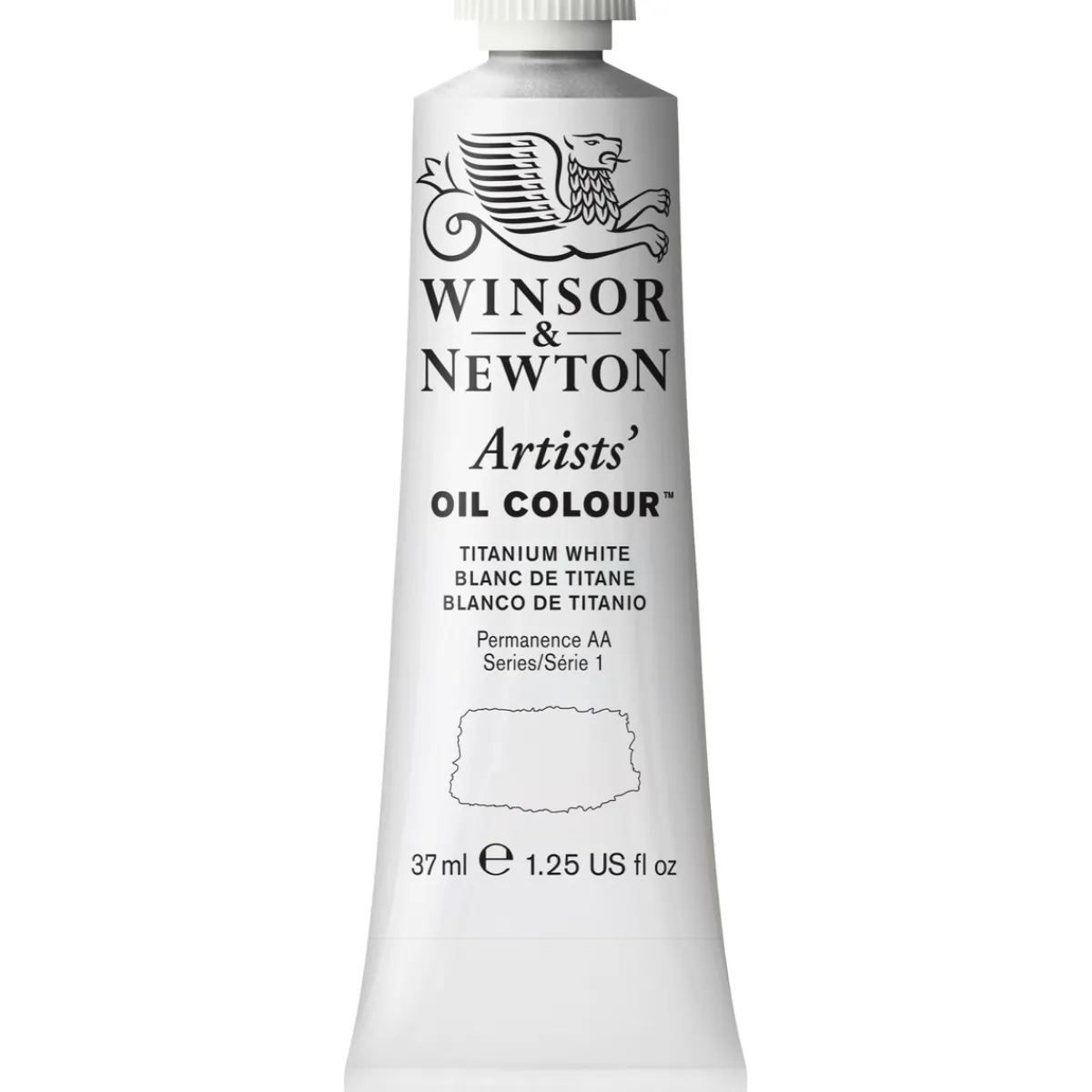 Winsor & Newton Artists' oljefärg 37 ml Titanium White 644 | Oljefärger