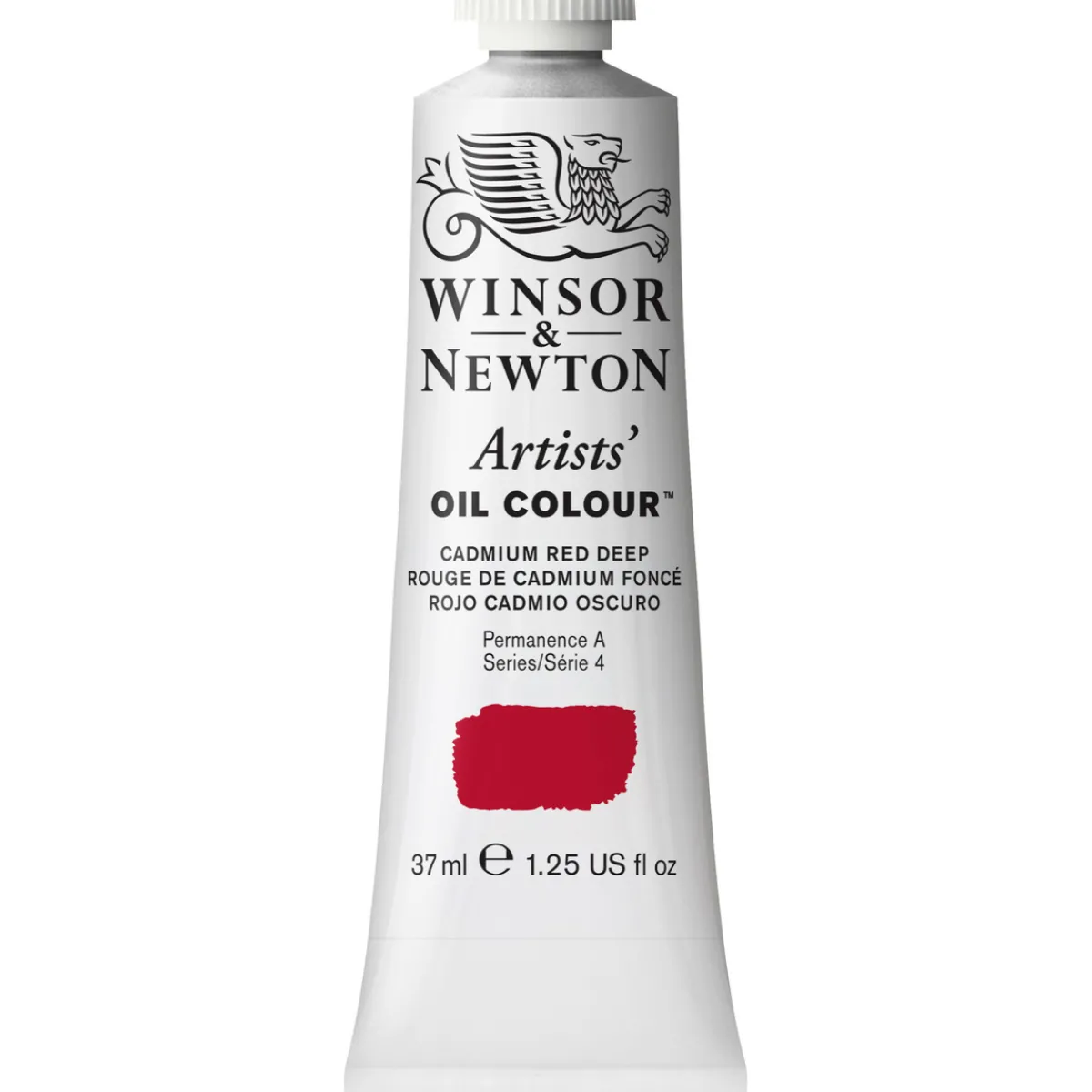 Winsor & Newton Artists' oljefärg 37 ml Cadmium Red Deep 097 | Oljefärger