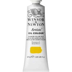 Winsor & Newton Artists' oljefärg 37 ml Cadmium Yellow Pale 118 | Oljefärger
