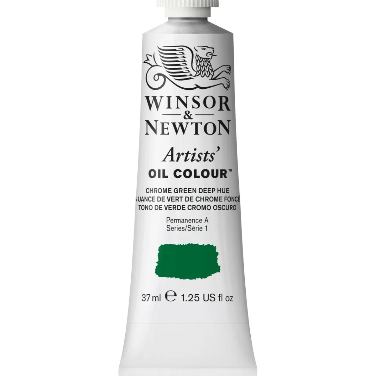 Winsor & Newton Artists' oljefärg 37 ml Chrome Green Deep Hue 147 | Oljefärger