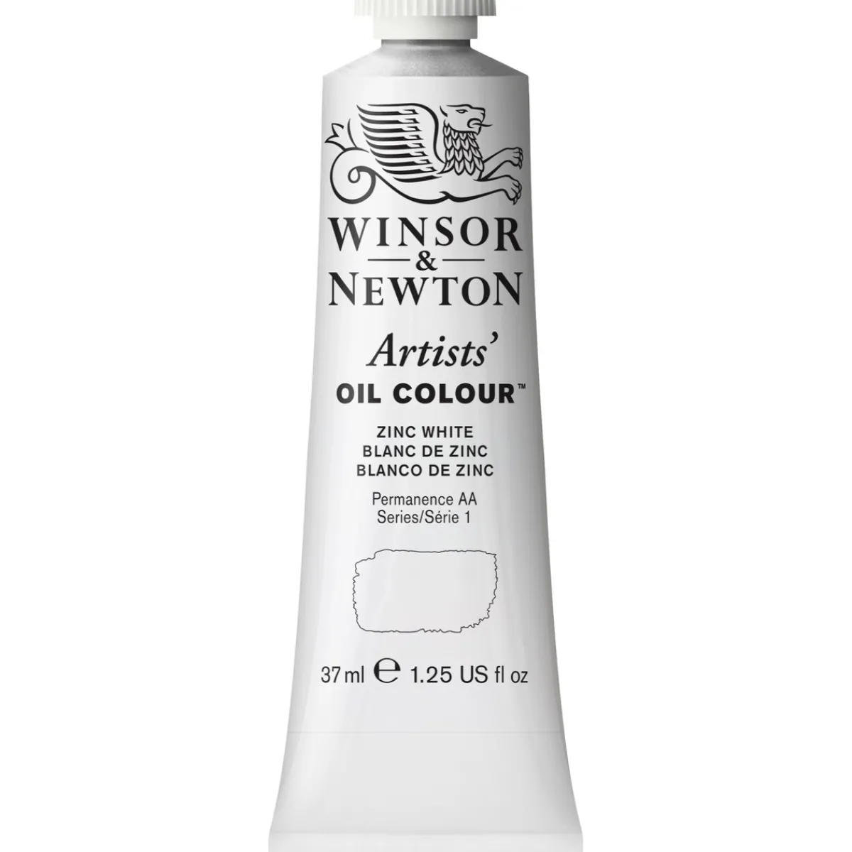 Winsor & Newton Artists' oljefärg 37 ml Zinc White 748 | Oljefärger