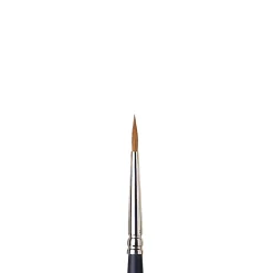 Winsor & Newton Artist Water Colour Sable Brush Round 2, rund akvarellpensel av mårdhår | Konstnärspenslar Akvarell
