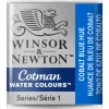 Winsor & Newton Cotman akvarellfärg halvkopp Cobalt Blue Hue 179 | Akvarell- & Vattenfärger