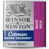 Winsor & Newton Cotman akvarellfärg halvkopp Mauve 398 | Akvarell- & Vattenfärger