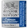 Winsor & Newton Cotman akvarellfärg halvkopp Intense Blue 327 | Akvarell- & Vattenfärger