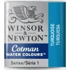 Winsor & Newton Cotman akvarellfärg halvkopp Turquoise 654 | Akvarell- & Vattenfärger