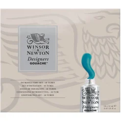Winsor & Newton Designers Gouache Introduction Set, 10×14 ml gouachefärg | Gouachefärger