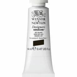 Winsor & Newton Designers gouache 14 ml Jet black 335