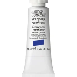 Winsor & Newton Designers gouache 14 ml Brilliant purple 455 | Gouachefärger
