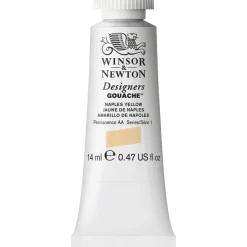 Winsor & Newton Designers gouache 14 ml Naples yellow 422 | Gouachefärger