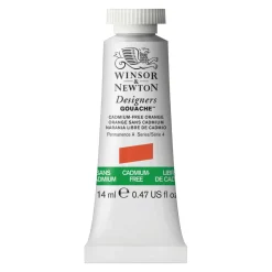 Winsor & Newton Designers gouache 14 ml Cadmium-free Orange 899 | Gouachefärger