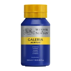 Winsor & Newton Galeria akrylfärg 500 ml Ultramarine 660 | Akrylfärger
