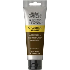 Winsor & Newton Galeria akrylfärg 120 ml Burnt Umber 076 | Akrylfärger
