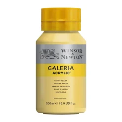 Winsor & Newton Galeria akrylfärg 500 ml Napels Yellow 422 | Akrylfärger
