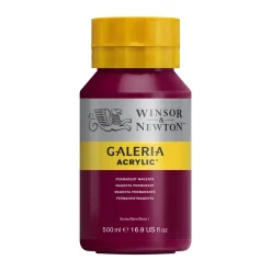 Winsor & Newton Galeria akrylfärg 500 ml Permanent Magenta 488 | Akrylfärger